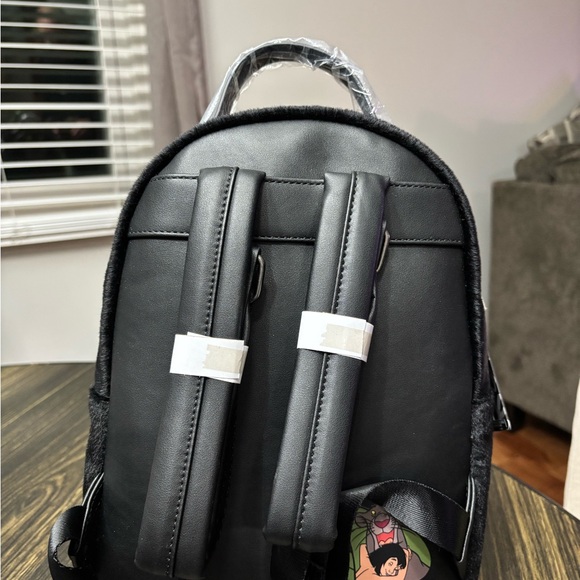 Loungefly Disney’s The Jungle Book Bagheera Cosplay Double Strap Mini Backpack. - Picture 2 of 7